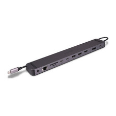 Lindy 43392 base para port&aacute;til y replicador de puertos Acoplamiento USB 3.2 Gen 1 (3.1 Gen 1) Type-C Antracita (Espera 4 dias)