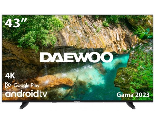 TV LED 43" DAEWOO 4K UHD ANDROID SMART TV WIFI HDR HDMI USB BLUETOOTH TDT2 SATELIT (Espera 4 dias)