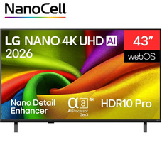 TV LG, 43", 43NU850B6LA, 139,7 CM, 3840 X 2160 PIXELES, 4K ULTRA HD, LED, SMART TV, WIFI (Espera 4 dias)