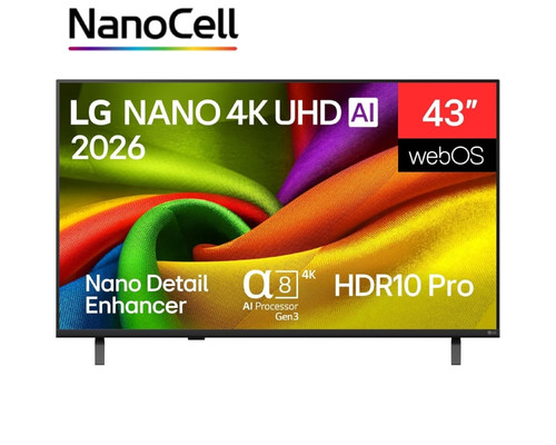 TV LG, 43", 43NU850B6LA, 139,7 CM, 3840 X 2160 PIXELES, 4K ULTRA HD, LED, SMART TV, WIFI (Espera 4 dias) TV LG, 43", 43NU850B6LA, 139,7 CM, 3840 X 2160 PIXELES, 4K ULTRA HD, LED, SMART TV, WIFI (Espera 4 dias)