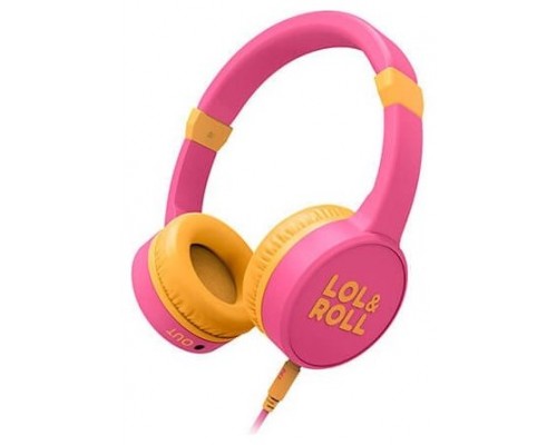 Headset Infantil Energy Sistem Lol&roll Pop Kids Rosa