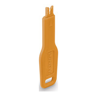 Lindy 47896 bloqueador de puerto Llave de bloqueador de puerto RJ-45 Naranja Acrilonitrilo butadieno estireno (ABS) (Espera 4 dias)