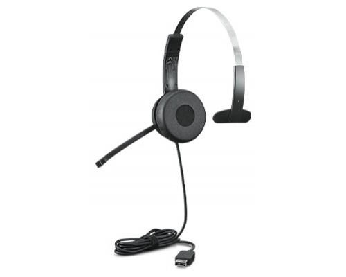 AURICULAR+MICRO HEADSET USB LENOVO 100 Mono COLOR NEGRO (Espera 4 dias)