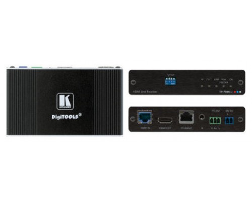Kramer Electronics TP-789RXR extensor audio/video Receptor AV Negro (Espera 4 dias)