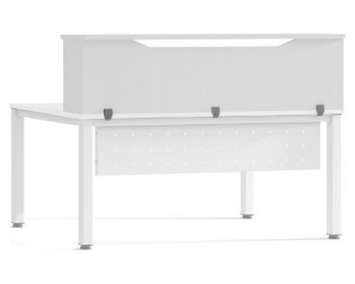 MODULO RECEPCION ALTILLO 160CM BLANCO / BLANCO. MEDIDAS 160X40X30CM. (MESA NO INCLUIDA EN EL PRECIO, SE COMPRA APARTE) ROCADA 5016AW04 (Espera 4 dias)