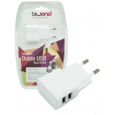 Cargador Doble USB 2A-1A Biwond (Espera 2 dias)