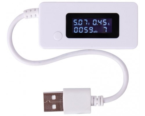 Tester USB Medidor Voltaje+ Corriente (Espera 2 dias)