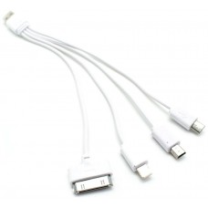 Cable Universal USB 3 en 1 Lightning/Micro USB/Tipo C (Espera 2 dias)