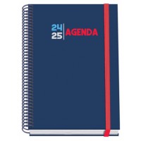 AGENDA ESCOLAR 2024-2025 TAMAÑO A5 TAPA CARTON FORRADO  SEMANA VISTA SELECT PRIME DOHE 51770 (Espera 4 dias)