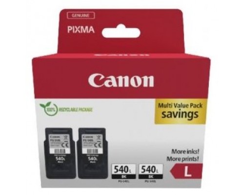 CARTUCHO TINTA CANON PG 540L TWIN NEGRO· (Espera 4 dias)