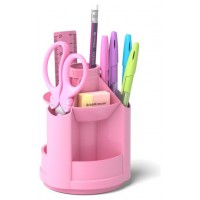 ErichKrause Mini Desk porta lápices Plástico Rosa (Espera 4 dias)
