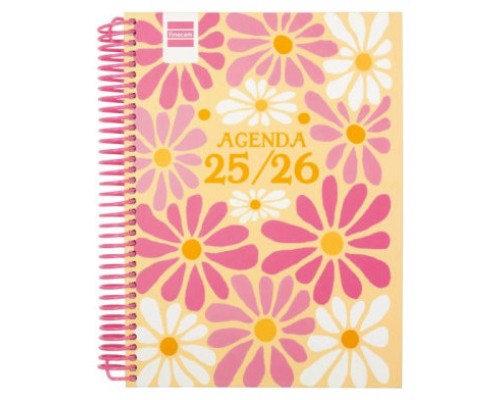 AGENDA ESCOLAR 2025-2026 DIVA 4º 155X212 1DIA PAGINA SPRING+ FINOCAM 536160426 (Espera 4 dias)