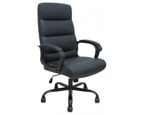 SILLÓN OPTI545 SIMILPIEL NEGRO BASE METÁLICA NEGRA FOROL BY PIQUERAS Y CRESPO 545BSP840 (Espera 4 dias)