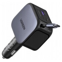 UGREEN 145W 3C1A FAST CAR CHARGER WITH RETRACTABLE USB-C CABLE (Espera 4 dias) UGREEN 145W 3C1A FAST CAR CHARGER WITH RETRACTABLE USB-C CABLE (Espera 4 dias)