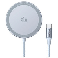 Ugreen MagFlow Smartphone Gris USB Cargador inal&aacute;mbrico Auto (Espera 4 dias)