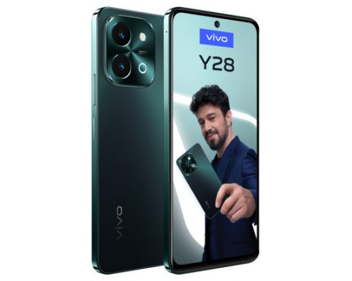 VIVO Y28 8+256 METALİK YEŞİL smartphones 17 cm (6.68") SIM doble Android 14 4G 8 GB 256 GB 6000 mAh Verde (Espera 4 dias)