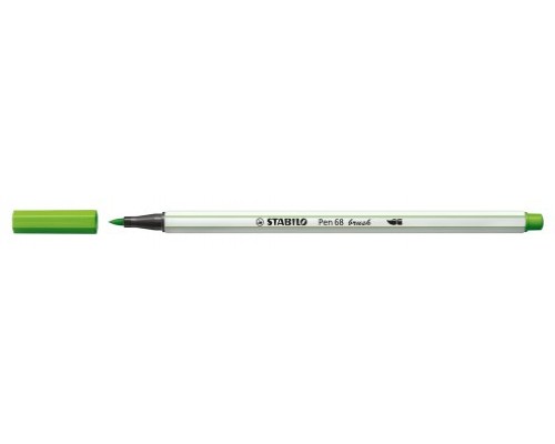 ROTULADOR PUNTA FIBRA PINCEL PEN 68 BRUSH VERDE HOJA STABILO 568/43 (MIN10) (Espera 4 dias)