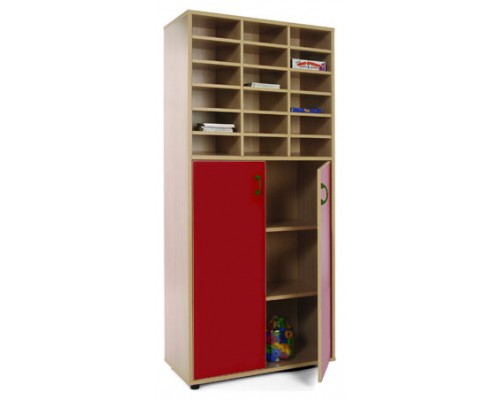 MUEBLE ALTO ARMARIO Y CASILLERO HAYA MOBEDUC 600409HPS18 (Espera 4 dias)