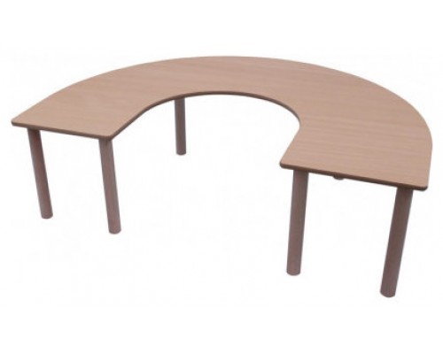 MESA EN "U" 150X100CM (TALLA 0 - 3) HAYA MOBEDUC 600556.10H140 (Espera 4 dias)