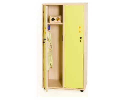 MUEBLE TAQUILLA 2 NIÑOS 125 CM ALTO CON LLAVE HAYA MOBEDUC 600613HPC18 (Espera 4 dias)