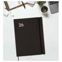 AGENDA 2026 DYNAMIC MARA Y12 210X270MM DIA PAGINA NEGRO FINOCAM 621186026 (Espera 4 dias)
