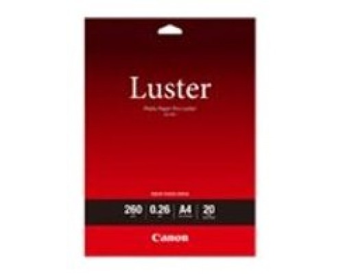 CANON Papel Pro Luster LU-101 20h.A4 Photo Paper Pro Luster 260g.