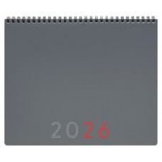 PLANIFICADOR 2026 MES VERTICAL+NOTAS 250X200MM GRIS INTERNACIONAL FINOCAM 625505026 (Espera 4 dias)