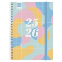 AGENDA ESCOLAR 2025-2026 SECUNDARIA 4º 155X212 SEMANA VISTA HORIZONTAL ART+ FINOCAM 634204826 (Espera 4 dias)