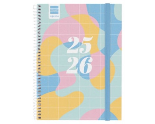 AGENDA ESCOLAR 2025-2026 SECUNDARIA 4º 155X212 SEMANA VISTA HORIZONTAL ART+ FINOCAM 634204826 (Espera 4 dias)