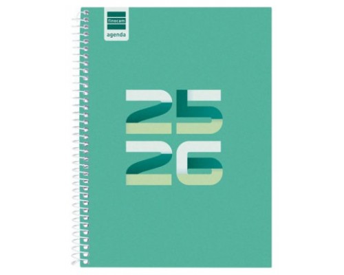 AGENDA ESCOLAR 2025-2026 COOL 4º 155X212 1DIA PAGINA VERDE+ FINOCAM 645060926 (Espera 4 dias)