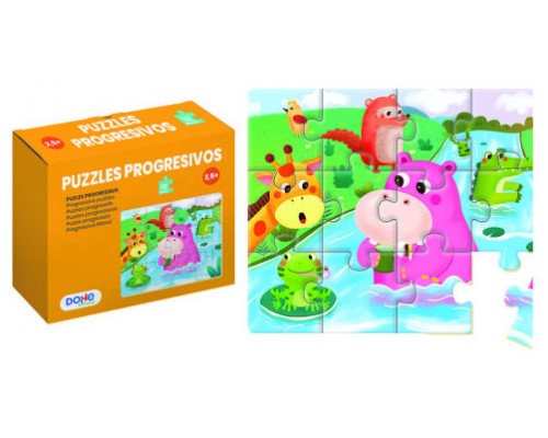 PUZZLE DE 12 PIEZAS - A PARTIR DE 2,5 AÑOS DOHE 65003 (Espera 4 dias)