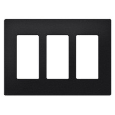 CRESTRON DECORATOR STYLE FACEPLATE, 3-GANG, BLACK TEXTURED (FP-G3-B-T) 6506274 (Espera 4 dias) CRESTRON DECORATOR STYLE FACEPLATE, 3-GANG, BLACK TEXTURED (FP-G3-B-T) 6506274 (Espera 4 dias)
