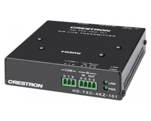 CRESTRON DM LITE  4K60 4:4:4 TRANSMITTER FOR HDMI , RS-232, AND IR SIGNAL EXTENSION OVER CATX CABLE (HD-TXC-4KZ-101) 6511811 (Espera 4 dias)