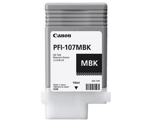 TINTA CANON PFI-107MBK NEGRO MATE (Espera 4 dias)