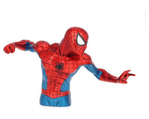 HUCHA BUSTO SPIDER MAN PX VERSIÓN METÁLICA 20 CM MONOGRAM REDSTRING 67963 (Espera 4 dias)