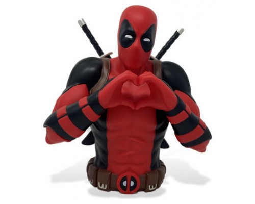 HUCHA BUST DEADPOOL CLÁSICO 20 CM MONOGRAM REDSTRING 68992 (Espera 4 dias)