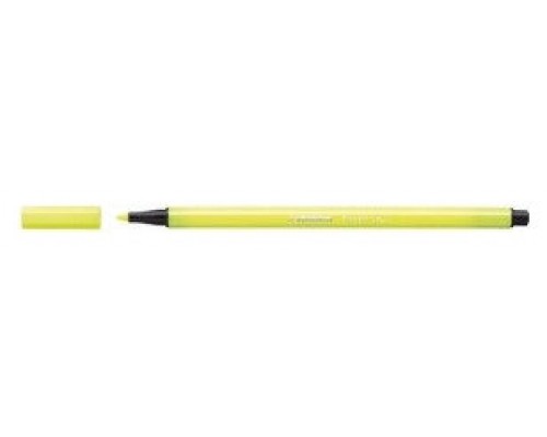 ROTULADOR PUNTA FIBRA MEDIA 1MM. PEN 68 AMARILLO NEON STABILO 68/024 (MIN10) (Espera 4 dias)