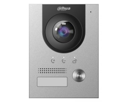 (DHI-VTO2202F-P-S2) DAUHA ESTACIÓN EXTERIOR PARA VIDEOPORTERO IP 2-HILOS/RJ45 POE CON CÁMARA 2MP IP55 IK07 160º FISHEYE (Espera 4 dias)