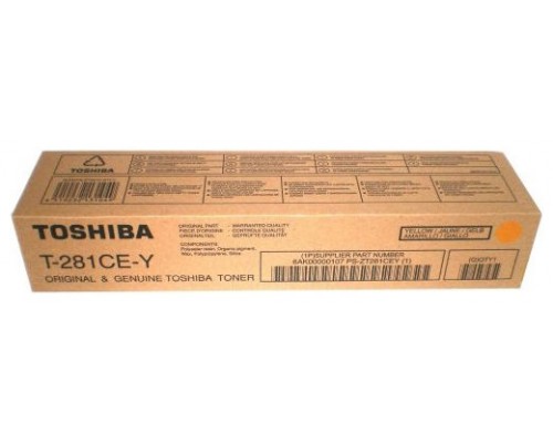 TOSHIBA Toner AMARILLO e-STUDIO281c/351c/451c Duracion 10000 paginas