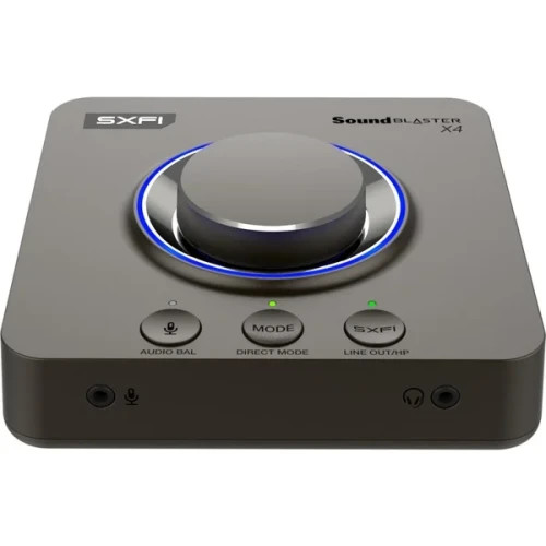 CREATIVE SOUND BLASTER X4 DAC SUPER X-FI 7.1 USB (Espera 4 dias)