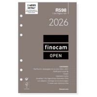 RECAMBIO ANUAL 2026 R598 OPEN500 117X181MM DIA PAGINA FINOCAM 711670026 (Espera 4 dias)