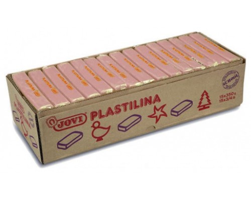 CAJA 15 PASTILLAS PLASTILINA 350 G - ROSA JOVI 7207 (Espera 4 dias)