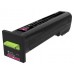 Lexmark CS820 Cartucho de toner magenta rendimiento extra alto Retornable