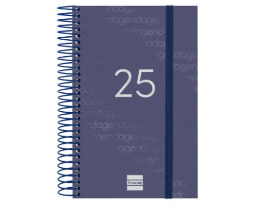 AGENDA 2025 BASIC YEAR E5 117X181MM DIA PAGINA AZUL FINOCAM 741091025 (Espera 4 dias)