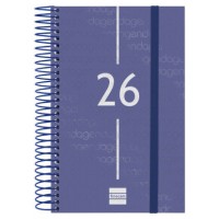 AGENDA 2026 BASIC YEAR E5 117X181MM DIA PAGINA AZUL FINOCAM 741091026 (Espera 4 dias)