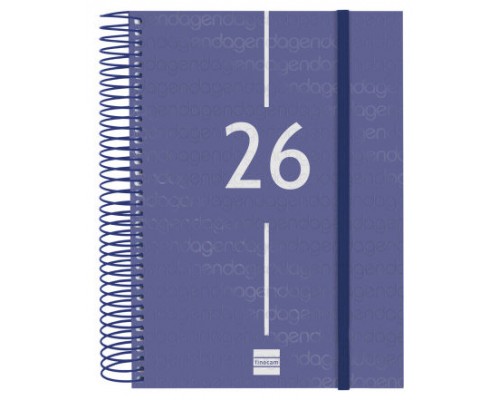 AGENDA 2026 BASIC YEAR E10 155X212MM DIA PAGINA AZUL FINOCAM 741101026 (Espera 4 dias)