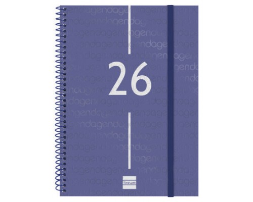 AGENDA 2026 BASIC YEAR E10 155X212MM SEMANA VISTA HORIZONTAL AZUL FINOCAM 741451026 (Espera 4 dias)