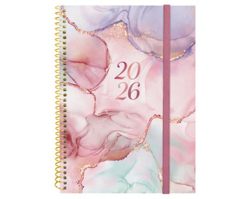 AGENDA 2026 TRENDY DESIGN E10 155X212MM SEMANA VISTA HORIZONTAL GOLDY FINOCAM 742232626 (Espera 4 dias)