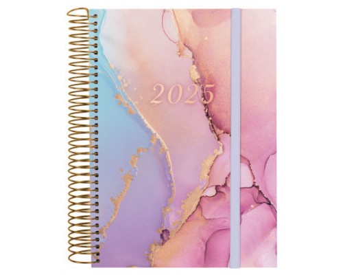 AGENDA 2025 TRENDY DESIGN E10 155X212MM DIA PAGINA GOLDY FINOCAM 742312625 (Espera 4 dias)