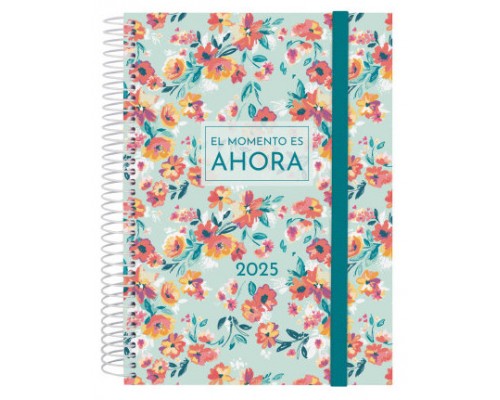 AGENDA 2025 TRENDY DESIGN E10 155X212MM DIA PAGINA AHORA FINOCAM 742312825 (Espera 4 dias)